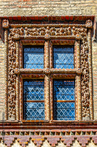 window in the old building