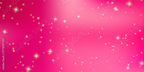 Valentines Day pink abstract background and love concept. Glittering light elements with bokeh decorations design for romantic background. Product presentation, wedding celebration backdrop design.
