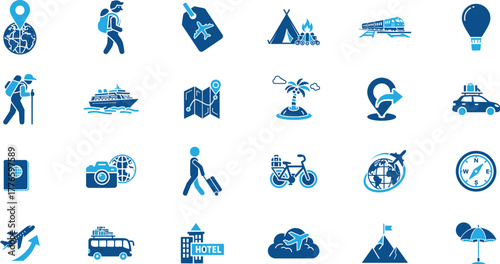 Travel tour icon for vacation design , travel, tour, icon, vacation, holiday, adventure, trip, tourism, explore, modern, vector, graphic,