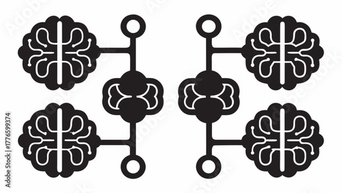 Mindful connection design: Creative network of interconnected thoughts and ideas for communication