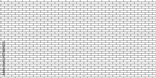 White brick wall faced exterior grunge masonry pavement construction rough concrete wall floor urban rectangle solid block texture background.	