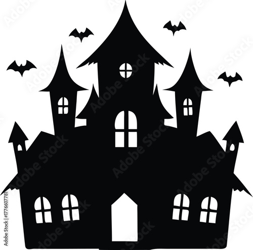 Wallpaper Mural halloween pumpkin house Torontodigital.ca