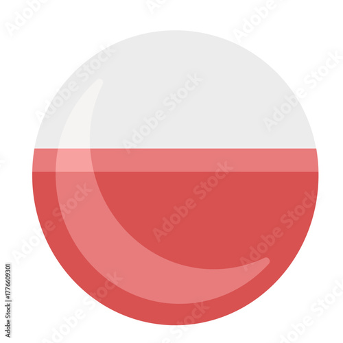 ガチャガチャのプラスチックカプセルアイコン