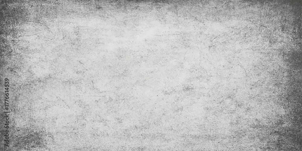 Fototapeta premium Dark, old, and dirty grunge paper texture background with a gray and black concrete wall pattern for a vintage design backdrop