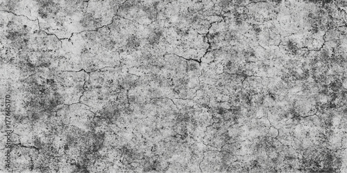 Old rough gray stone wall texture background with a grunge pattern and dirty concrete surface for architecture design and wallpaper material