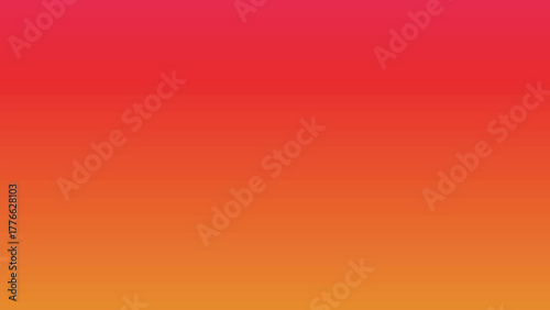 Vibrant orange and red gradient background perfect for graphics and web design templates with smooth color transitions creating a warm and inviting atmosphere