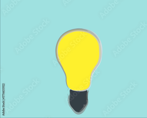 light bulb vector illustration