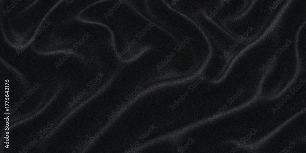 Obraz premium Close Up Abstract Textured Surface of Dark Sand Grains Forming Wavy Patterns