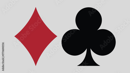 Playing card suits vector collection
