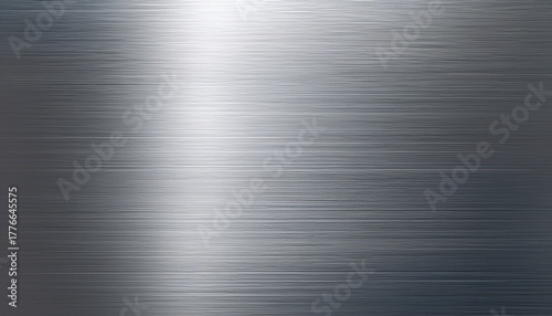 shiny brushed aluminum magnesium alloy texture silver metal hairline finish gray metallic background