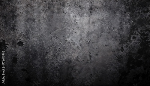 dark grunge gray metal texture weathered old concrete wall worn iron tarnished steel abstract background