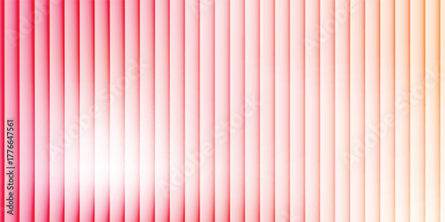 iridescent Abstract fractal ripple glass distortion effect background. Ribbed glass texture with vibrant gradients smooth fluted vertical lines. Reeded Bold dynamic design blending futuristic tones