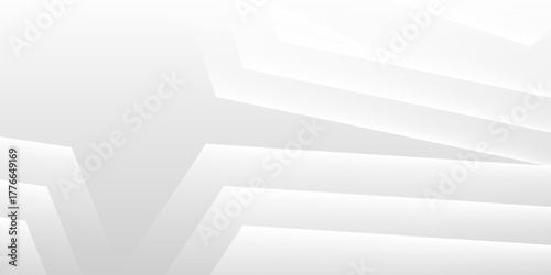 Abstract white and gray triangle arrow vector background. texture white pattern
