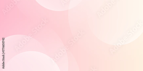 minimalist banner background colorful abstract memphis,soft colorf,pink and yellow gradation circle effect style modern backround,business,vector
