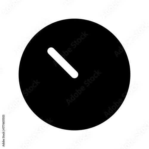 Complete dark black backdrop abstract element