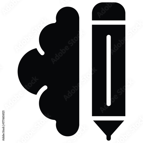 Creativity Icon Vector Stock Illustration