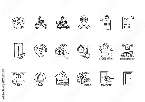 Kitchen Workflow Icons