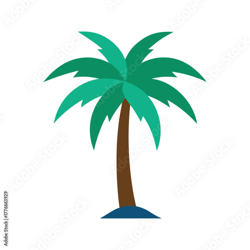 palm tree vector illustration