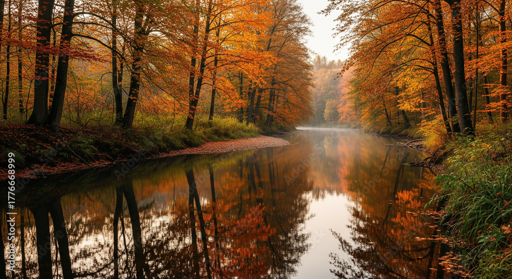 Obraz premium autumn in the woods