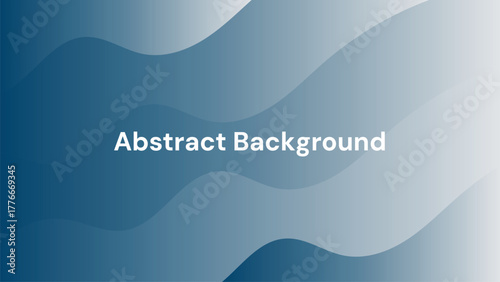Modern abstract blue wave background design offers a clean, professional aesthetic for dynamic business presentations and web design.