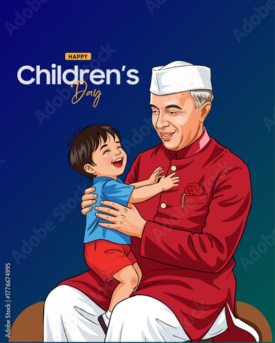 Children’s Day Celebration in India with Kids Smiling and Playing