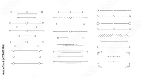 Geometric Dividers: A collection of meticulously crafted geometric dividers and design elements, offering versatility for creative projects and enhancing the visual appeal.