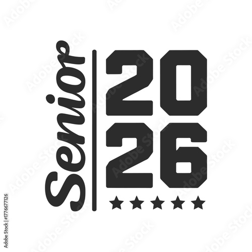 Senior class of 2026 graduation design