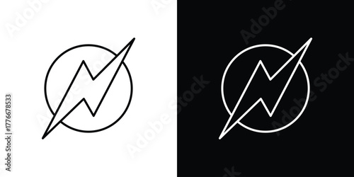 Power icon pixel perfect. Outline symbol. Simple linear drawing.