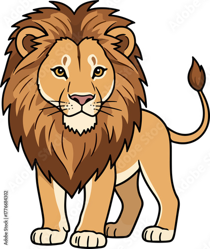 lion vector illustration