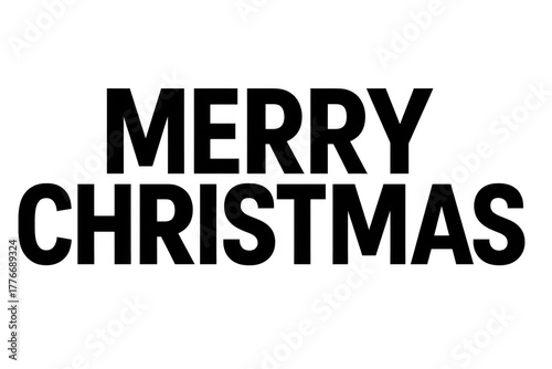 Free Download Merry christmas text with dropping shadow on transparent background for festive holiday greeting designs - GFXLoad