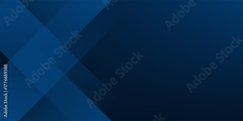 Abstract background gradient dark navy blue banner simple abstract