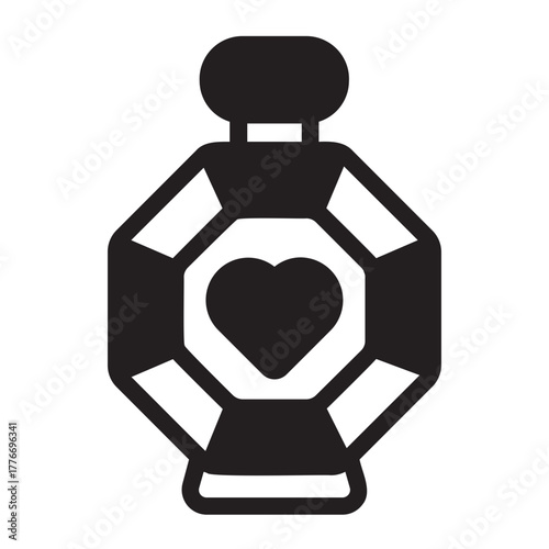Perfume glyph icon