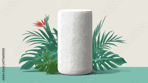 Smart speaker icon vector