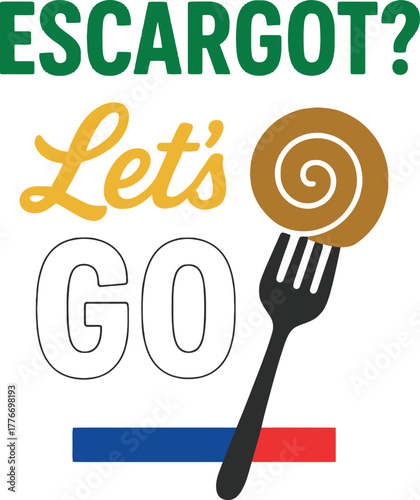 Escargot Let's Go France Culinary Design