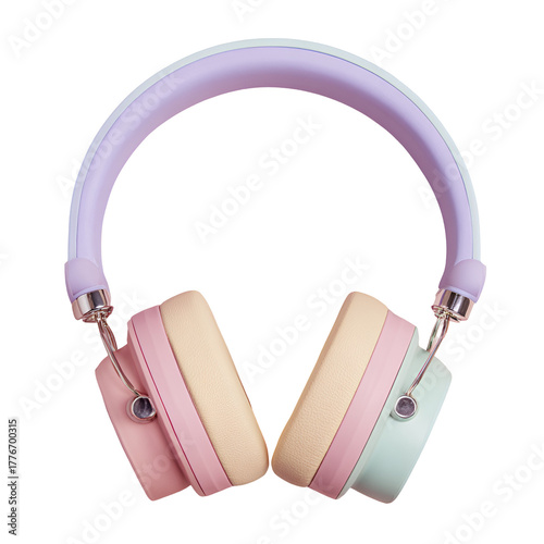 headphones isolated on white background