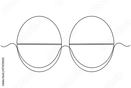 Pharmaceuticals capsule and tablets continuous one line drawing on white background minimalist medicine pill outline vector illustration