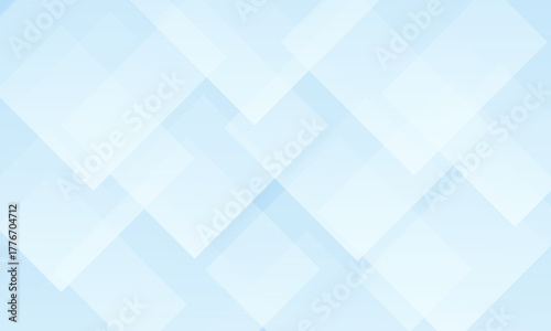 Abstract blue background with transparent squares, rhombuses, Wallpaper, simple background for covers, web pages and conferences, business cards. Vector illustration
