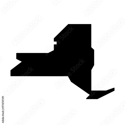 New York city map icon vector illustration