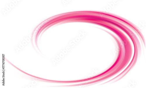 Glossy radial curvy wine backdrop with glowing center. Twirl permanganic gel fluid pink caramel surface. Appetizing jam juicy fruits mauve color: grape, currant, blueberry, bilberry, mulberry, bramble