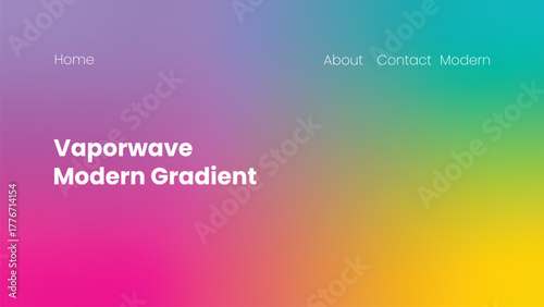 Abstract modern colorful gradient background.