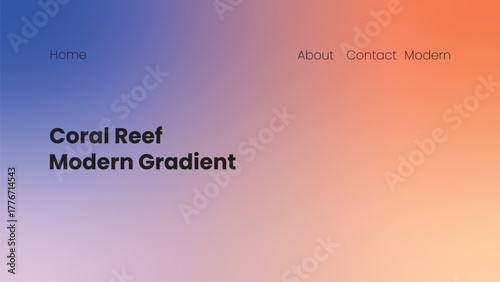 Abstract modern colorful gradient background.