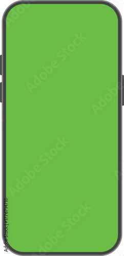 smartphone mockup with green screen transparent background | smartphone mockup transparent background