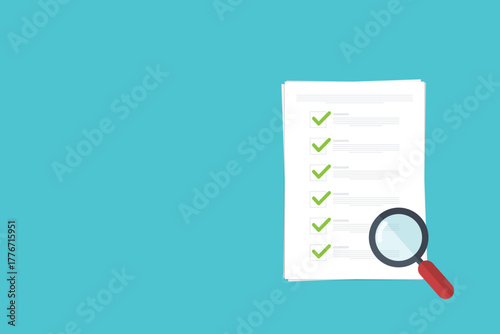 Document inspection or assessment evaluation, contract review, analysis, inspection of agreement contract, compliance verification.	