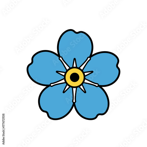 Forgetmenot flower