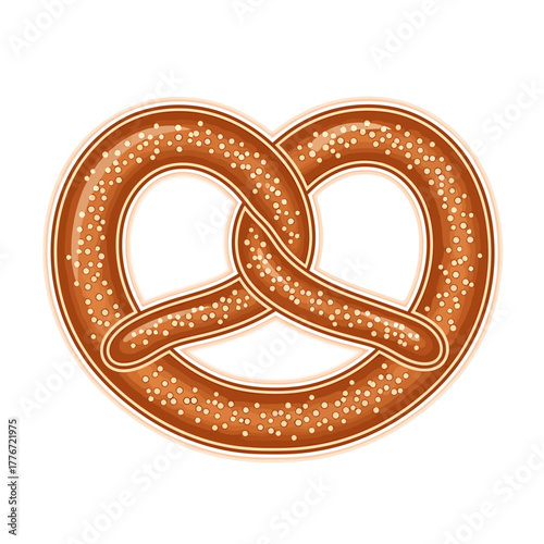 Delicious pretzel snack