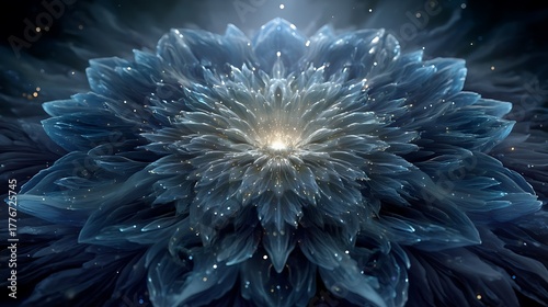 Gorgeous abstract flower petals high resolution image