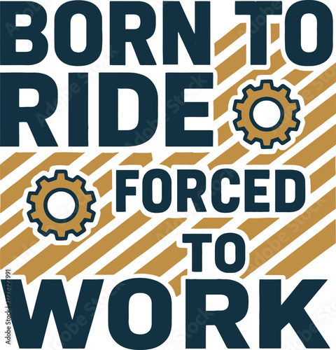 Born Ride Forced Work Gear Mechanic Design