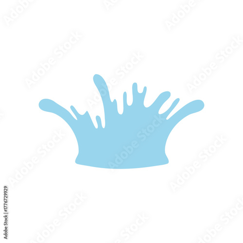 water splash vector