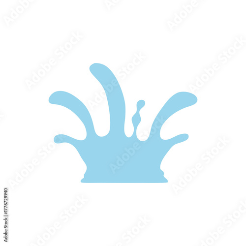 water splash vector