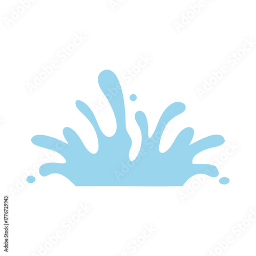 water splash vector